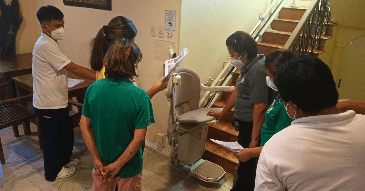 Elevating Care: RainTree Care’s Staff Training on State-of-the-Art Stairlift Operation