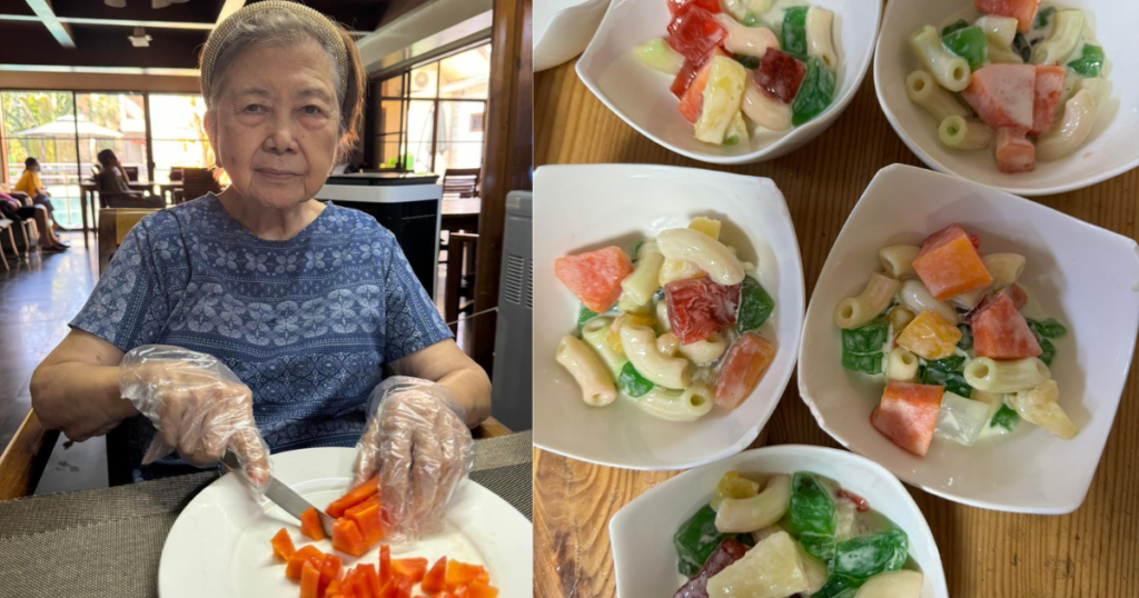 Salad Making Activity For Seniors