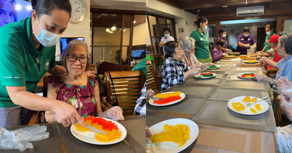 Salad Making Activity For Seniors